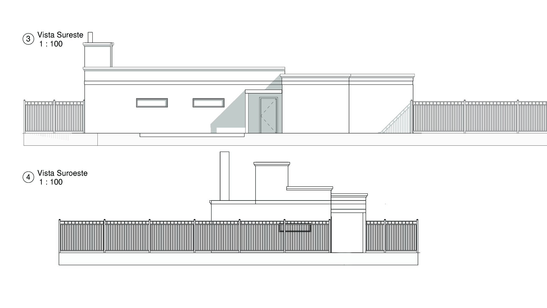 Vivienda unifamiliar en esquina con diseño contemporáneo y patio integrado